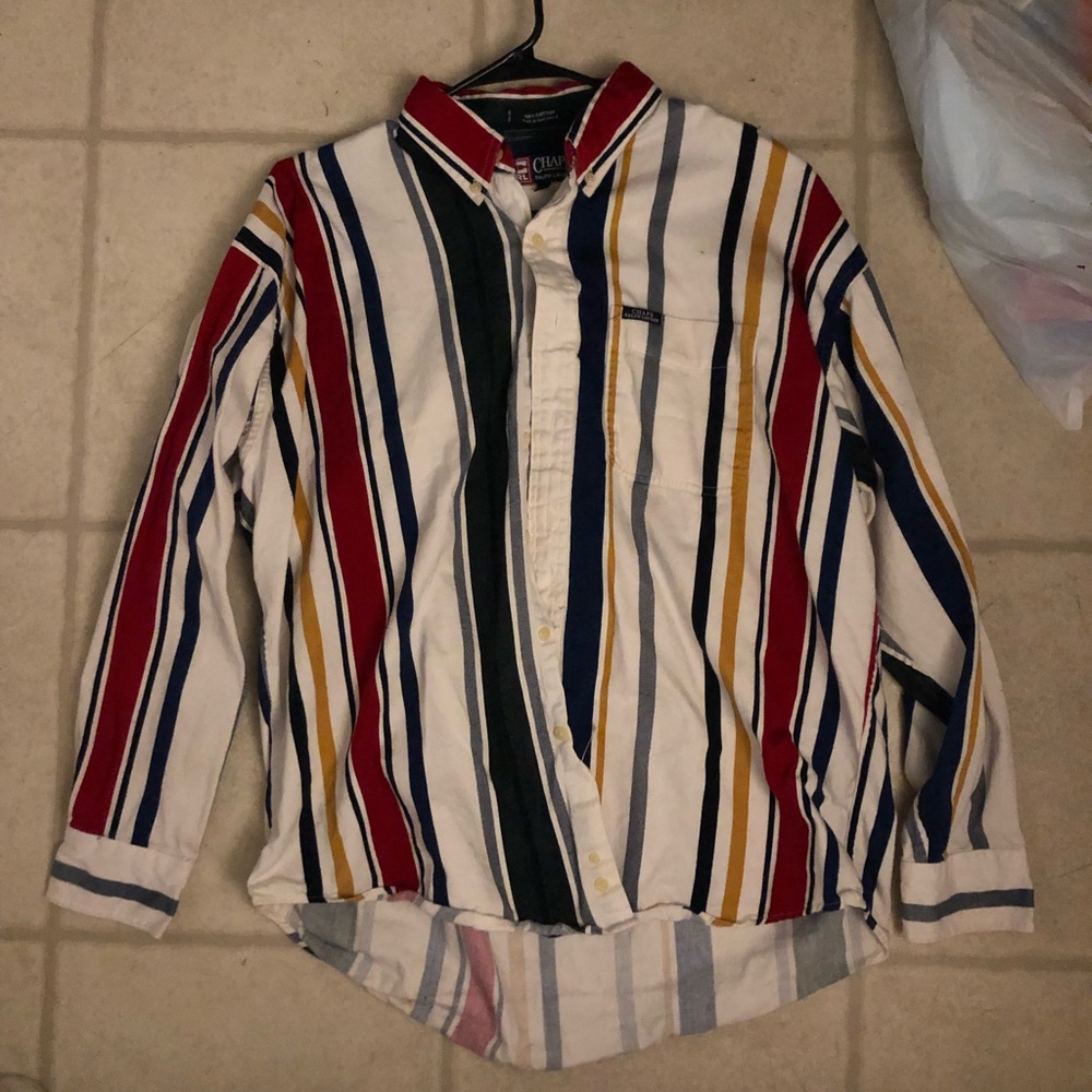 Chaps Ralph Lauren Striped Button Up